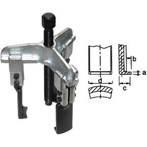 1433GB - UNIVERSAL TRIPLE GRIP EXTRACTORS, THIN ARMS - Prod. SCU - Orig. Buco
